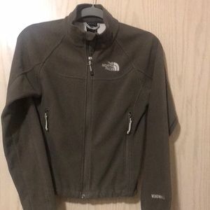 Northface XS Windfall women fleece jackets in excellent condition. Dark tan.